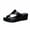 Black, variant on Sandals for Women Women's Casual Versatile Wedge Heel Round Toe Plus Size Comfortable And Stylish Sandals For Spring And Summer.,Silver,36