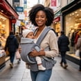 thumbnail image 4 of Embrace Newborn Baby Carrier for Infants 7-35 lbs- Ergonomic 3-Position Infant Carrier with Head and Neck Support, Hip-Healthy Positioning, 4 of 5