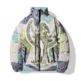 thumbnail image 4 of Parkas geniales y novedosas para hombre, abrigo de invierno de bruja, chaquetas duraderas para el frío, calidez de diosa, impresión digital 3D, estilo japonés, belleza, 4 of 4