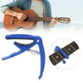 thumbnail image 1 of Herwey Guitar Capo, Silicone Protective Pad Spring Capos Quick-Change For Stringed Instrument, 1 of 8