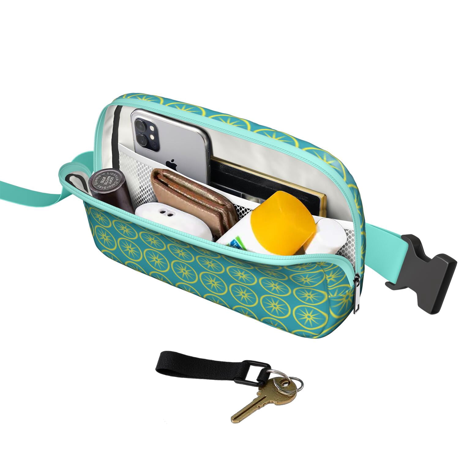 Yellow Lemon Belt Bag – Retro Summer Fruit Fanny Pack for Cute Outfits & Lemon Addicts