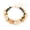Orange, variant on KUIZAP Bohemian Style Woman Hair Flower Crown Wedding Party Hair Wreath Garland Girls Flower Headband Brown Hair Accessories(Blue)