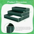 thumbnail image 6 of YYAo Raised Garden Bed,Outdoor Planter Box,Heavy-Duty Metal Outdoor 3-Tier Raised Garden Bed Planter Box-Green, 6 of 7