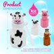 thumbnail image 4 of Paquete de 24 Bubbles Farm Animals Barnyard Farm Animal 4E, la novedad, 4 of 8