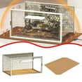 thumbnail image 1 of BELOVING Reptile Terrarium Ventilation Design Enclosure Cage for Lizards Geckos Large, 1 of 10