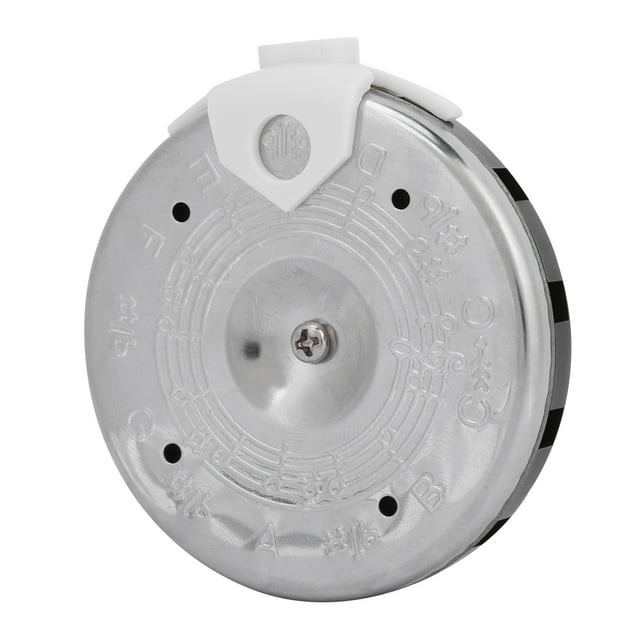 Tone Pitch Pipe Tuner,Circular Metal Instrument Tuning Violin Tone Tuning Chromatic Pitch Pipe Tone Optimal Efficiency