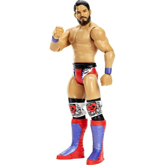 Figura de acción Mattel WWE Johnny Gargano de 6 pulgadas con 10 puntos
