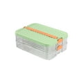 thumbnail image 2 of RRJ Refrigerator Food Storage Box, Airtight Kitchen Organizer With Lid, BPA-Free Plastic Food Grade Container For Fruits Vegetables Meal Prep, 2 of 6
