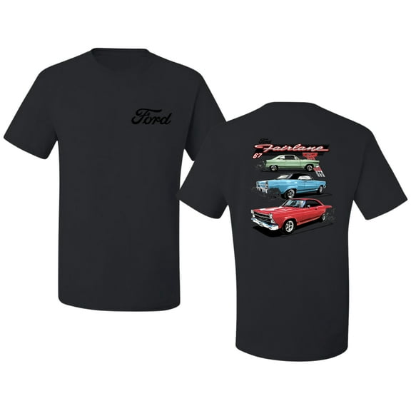 Wild Bobby Ford Fairlane GT 427 Red Blue Green Classic Vintage Car Lover Men Tee