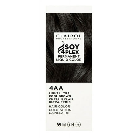 Clairol Professional Permanent 4AA/37D Light Ultra Cool Brown 2oz (Pack of 2)