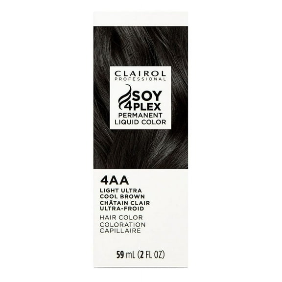 Clairol Professional Permanent 4AA/37D Light Ultra Cool Brown 2oz (Pack of 3)