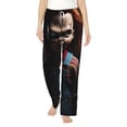 thumbnail image 2 of Lsque Chucky Print Women's Pajama Pants, Lounge Pant - Comfortable Home Wear,Elastic Waistband, Stylish Design-XX-Large, 2 of 9