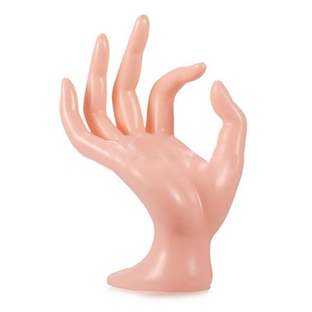 

Women s mannequin Ok shaped ring bracelet necklace chain display frame