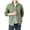 Army Green-A#11041BB, variant on Men UPF 50+ UV Protection Jackets Full Zip Sun Protection Stand Collar Quick Dry Long Sleeve Sun Protection T Shirts with Pockets Light Blue L