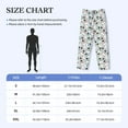 thumbnail image 3 of KLL Mens Pajama Pants for Men,Mens Lounge Pants,Funny Gifts for Men,Men's Pajama Bottoms Colorful Hat Snowman -XX-Large, 3 of 5