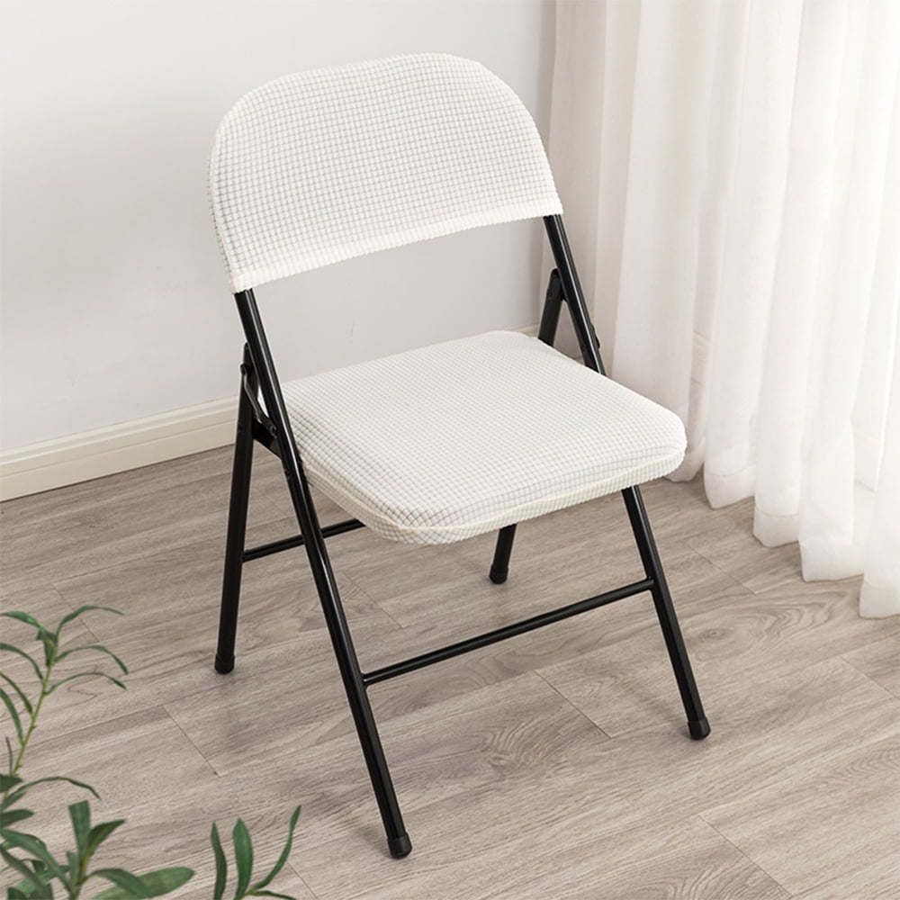 Chair Cover 4 Set Folding Chair Split Seat Cover Spandex Dining Room Chair Slipcover Stretchable Cushion for Party Wedding Home Decorations Walmart
