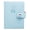 Blue2, variant on RZDLIZJ A7 Leather Pocket Notebook, Snap Closure Faux Leather Mini Journal, Multi-color Optional for Note-taking, Journaling, Travel & Daily Planning, 2.9x4.1 Inches