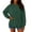 EB02_Green, variant on Resicozy Womens Oversized Sweatshirts Crewneck Long Sleeve Tops Casual Solid Color Pullover Fall Fashion Clothes Army Green L