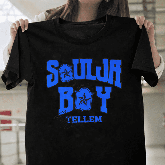Soulja Boy Halloween Costume Funny Streetwear Unisex T-Shirt, up to size 3XL.