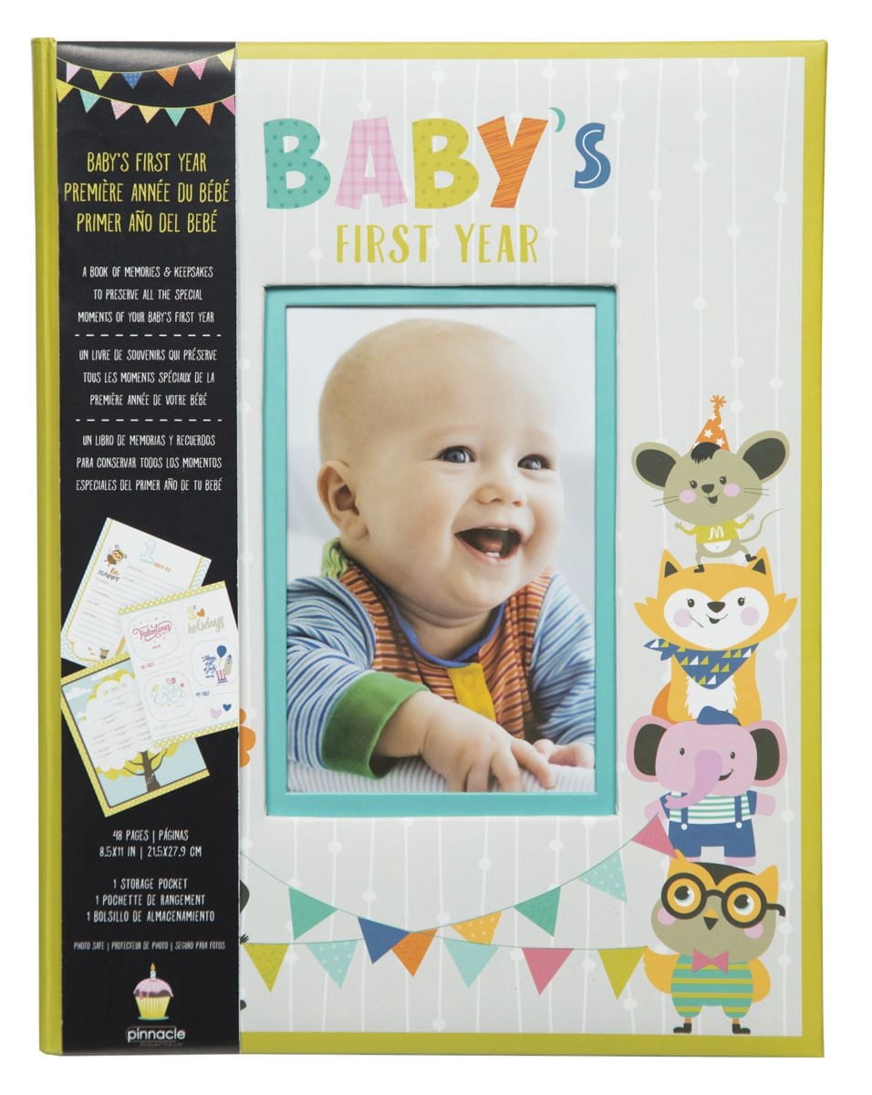 Pinnacle Frames Baby's First Year Photo Album