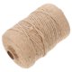 thumbnail image 3 of 1 rollo de cuerda de cáñamo para decoración del hogar, cuerda para atar, manualidades, cinta de tela color caqui, 3 of 7