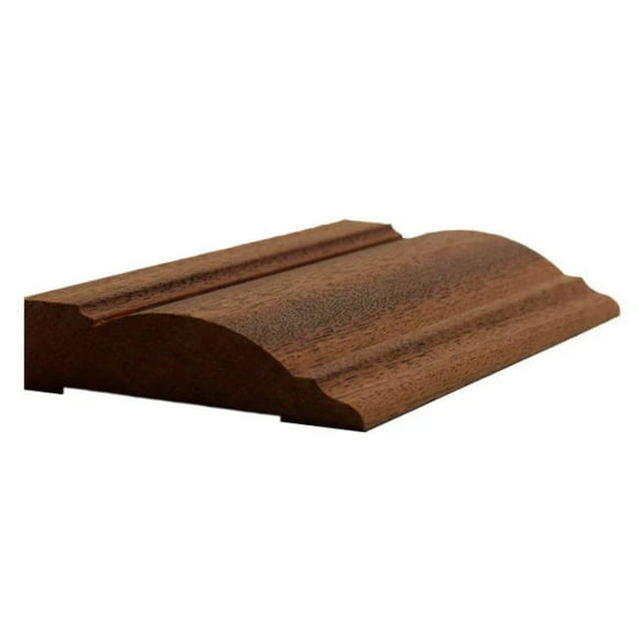 EWCA32 Casing 2-3/4" Wide x 3/4" Trim. Unfinished Moulding, Sapele Mahogany, 94"