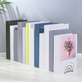 thumbnail image 5 of SLYNSHome Bookends for Shelves Decorative Heavy Duty Bookshelf for Desktop Storage Book Stand for Home Office Supplies (Pink), 5 of 7