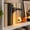 #ZZH3 One-piece set, variant on 3 Pack Library Lantern Bookshelf Lamp – Vintage Bookend Decor with Warm LED Light, Reading Shelf Light for Home Library, Study Room, Book Lover Gift