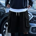 thumbnail image 3 of uikmnh Shorts Men Casual Jogging Men'S Summer Shorts Shorts Retro Sports Men'S Shorts Men'S Casual Shorts Size:4XL, 3 of 4