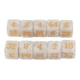 thumbnail image 1 of 30PCS Number  Set, Lightweight Durable Plastic, Versatile Educational Tool With 2x Multiplier Even Numbers For Teaching Board Games, Ideal For Home Or School, 1 of 8