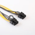 thumbnail image 4 of 2 uds 8 pines a tarjeta gráfica de vídeo doble PCI-E 8 pines (6 pines + 2 pines) Cable de alimentación Tmvgtek Componentes de Computadoras, 4 of 6