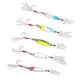 thumbnail image 4 of 5Pcs 10g Jig Fishing Lure Metal Jig Baits Artificial Lure with Feather Hooks Fishing Tackles for Bass, 4 of 5