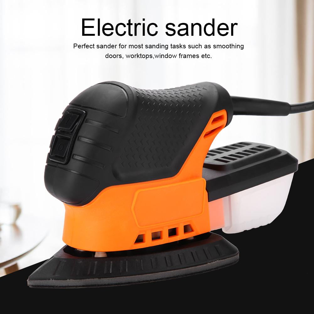 WALFRONT Electric Sander,Electric Detail Polisher Palm Finger Sander