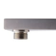 thumbnail image 6 of ALFI brand AB12GSW-BN Brushed Nickel 12" Square Raised Wall Mounted Shower Arm, 6 of 9