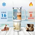 thumbnail image 4 of Christmas 40 Oz Coffee Tumbler with Handle Stainless Steel Winter Snowflake Coffee Travel Mug Modern Cafe Tumblers for Spring Summer Birthday Christmas for Women Men Friend Dad, 4 of 7