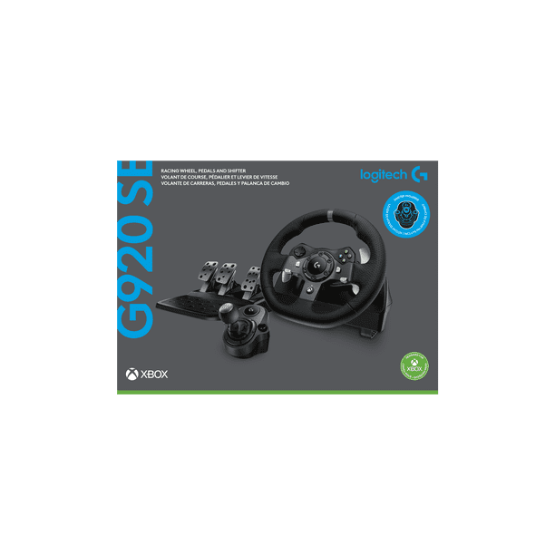 Logitech G920 Wheel and Shifter Bundle for XBOX, Real Force