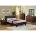 thumbnail image 6 of Bowery Hill 2-Drawer Contemporary Solid Wood Nightstand in Brown, 6 of 6