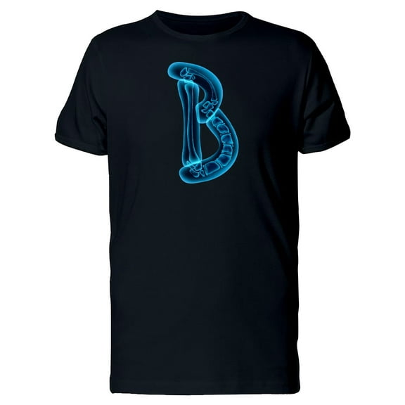 3D X-Ray Letter B Tee Men's -Image by Shutterstock