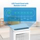 thumbnail image 5 of Aire Acondicionado Portátil 10000 BTU – 3 en 1: Frío Rápido, Deshumidificador y Ventilador – Silencioso – Mando – Pantalla LED – Temporizador 24H – Kit de Ventana – 42 m² – Blanco, 5 of 8
