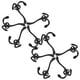 thumbnail image 3 of 10 ganchos de pared con tornillos, ganchos metálicos multifunción para colgar abrigos y toallas., 3 of 7