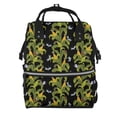 thumbnail image 1 of Easygdp Corn And Dragonflies para Bolsa de Bebé de Gran Capacidad con Múltiples Bolsillos, Bolsa de Pañales para Padres, Bolsa de Viaje Organizada y Elegante, 1 of 6