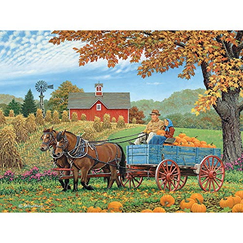 Bits and Pieces Bumper Crop 300 Piece Jigsaw Puzzles for Adults