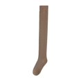 thumbnail image 2 of Chaussettes Mi-Longues pour Femmes Femmes Randonnée Chaudes Hiver Épaisses Chaudes Confortables Bottes Bas Bas de compression Brun, 2 of 3