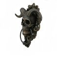 thumbnail image 3 of Escultura de calavera con cabeza de oveja, decoración Punk para colgar en la pared, aldaba de puerta, 3 of 3