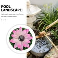 thumbnail image 4 of Minkissy 1Pcs Floating Solar Led Flowers for Pond Pink LED Lighting Elegant Design, 4 of 5