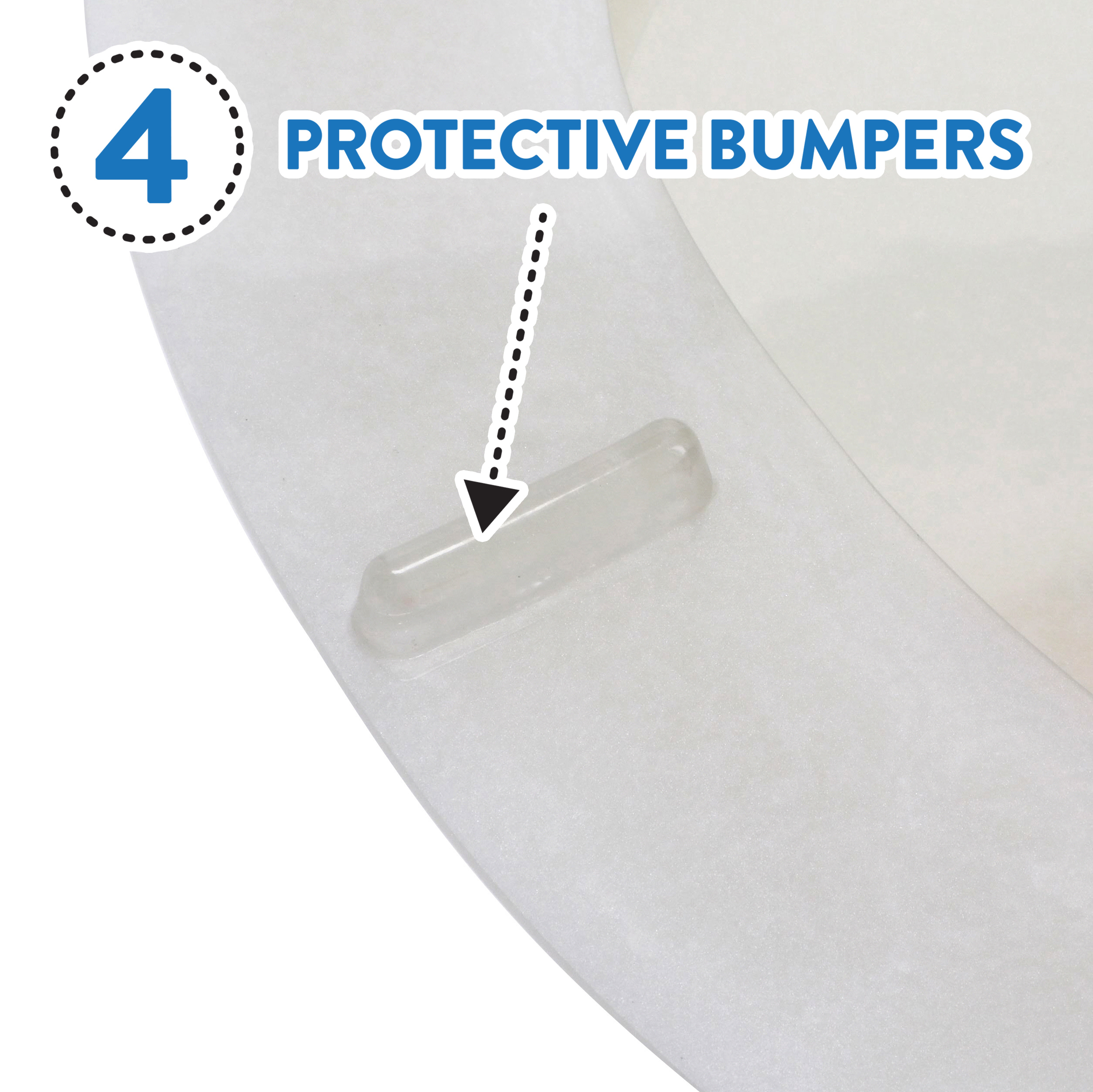 Ginsey Home Solutions Elongated Mother of Pearl Resin Toilet Seat