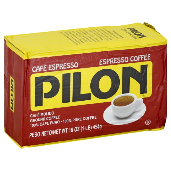 Cafe Pilon Espresso Ground Coffee, 16 oz