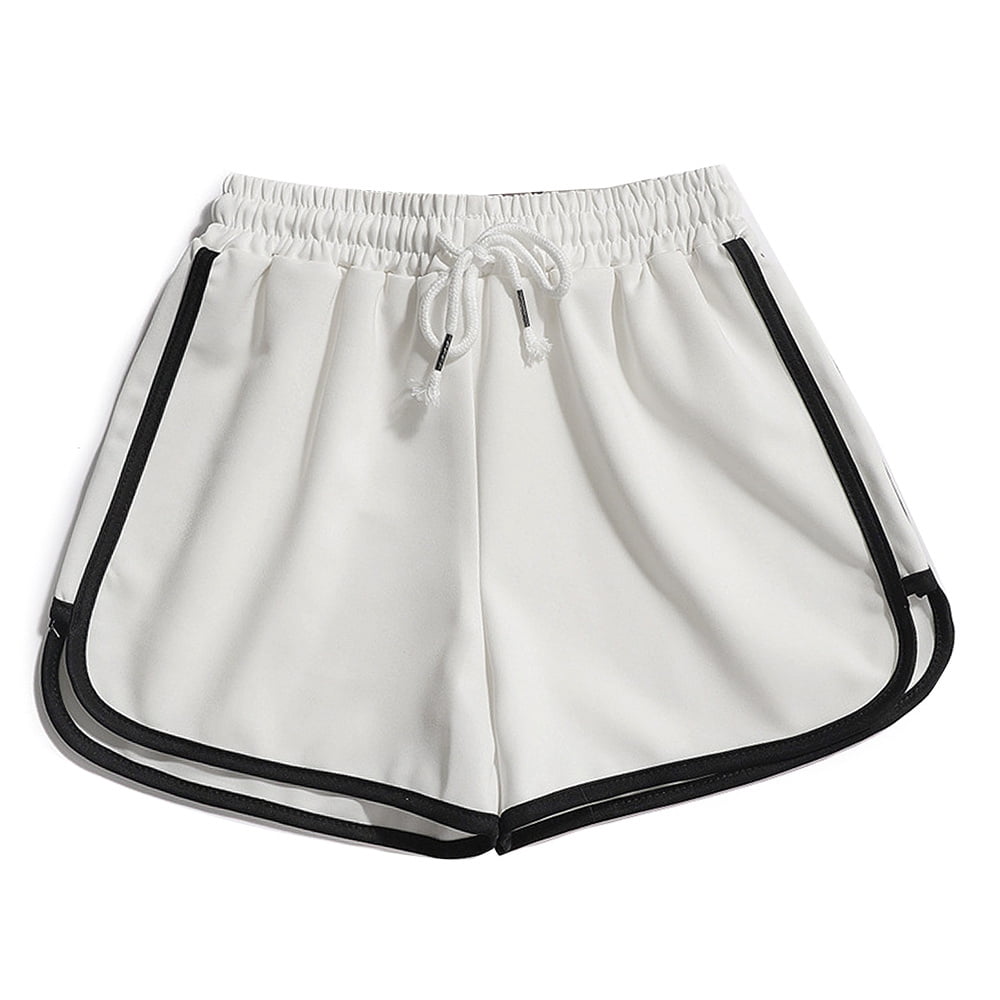 wide leg athletic shorts