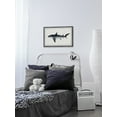 thumbnail image 4 of Marmont Hill Big Gray Shark Framed Wall Art, 4 of 6