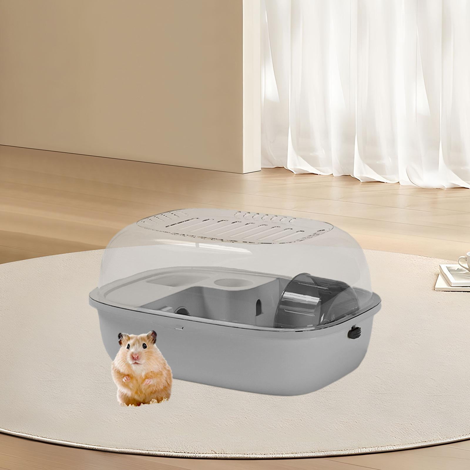 TOOYFUL Hamster Cage Openable Top Hamster Enclosure for Small Animals Hedgehog